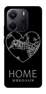 Чехол на Xiaomi Redmi Note 14 4G (Europe version) Миколаїв Home фото 1 из 1