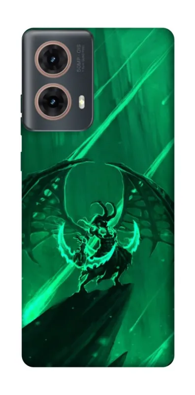 Чехол на Motorola Moto G85 Warcraft Illidan фото 1 из 1