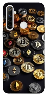 Чохол на Realme 6i Many coins фото 1 з 1