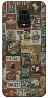 Чохол на Xiaomi Redmi Note 9s / Note 9 Pro / Note 9 Pro Max Retro collage ver.1 фото 1 з 1