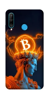 Чехол на Huawei P30 lite Bitcoin God фото 1 из 1