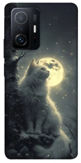 Чехол на Xiaomi 11T / 11T Pro Кот под луной фото 1 из 1