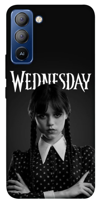 Чехол на TECNO Pop 5 LTE Dark Mood Wednesday фото 1 из 1