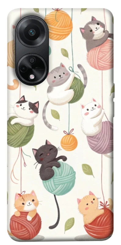 Чехол на Oppo A58 4G Funny Kittens фото 1 из 1
