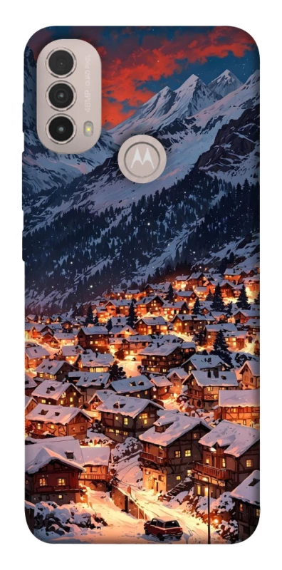 Чохол на Motorola Moto E40 Новорічний v29 фото 1 з 1