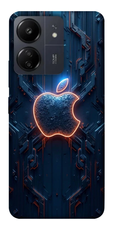 Чохол на Xiaomi Poco C65 Apple logo ver.1 фото 1 з 1