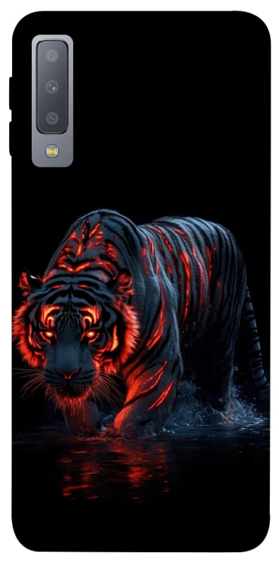 Чохол на Samsung A750 Galaxy A7 (2018) fire tiger фото 1 з 1