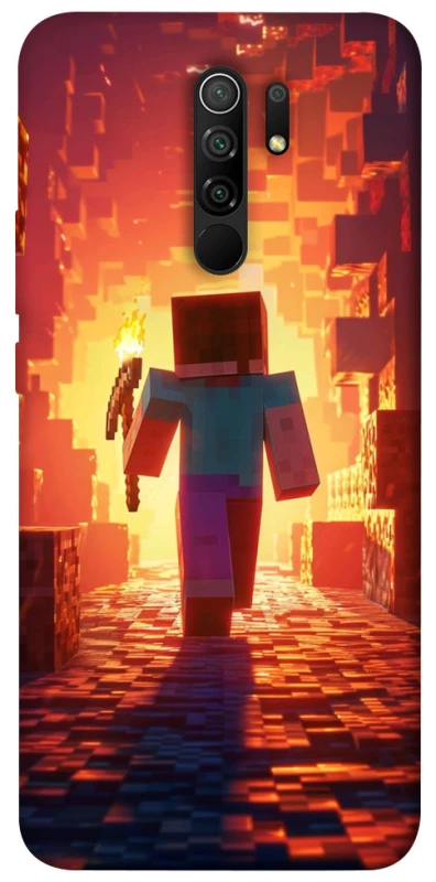 Чехол на Xiaomi Redmi 9 Minecraft adventure фото 1 из 1