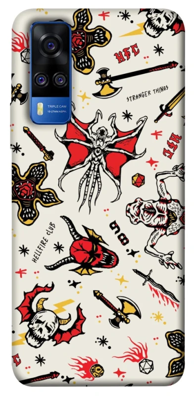 Чохол на Vivo Y51a Stranger Things ver.2 фото 1 з 1