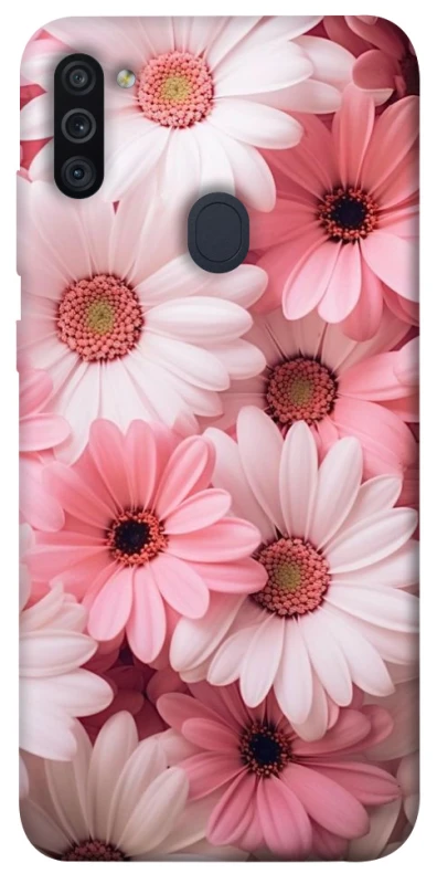 Чехол на Samsung Galaxy M11 Розовые цветы v2 фото 1 из 1