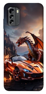 Чохол на Nokia G60 Сar and dragon фото 1 з 1