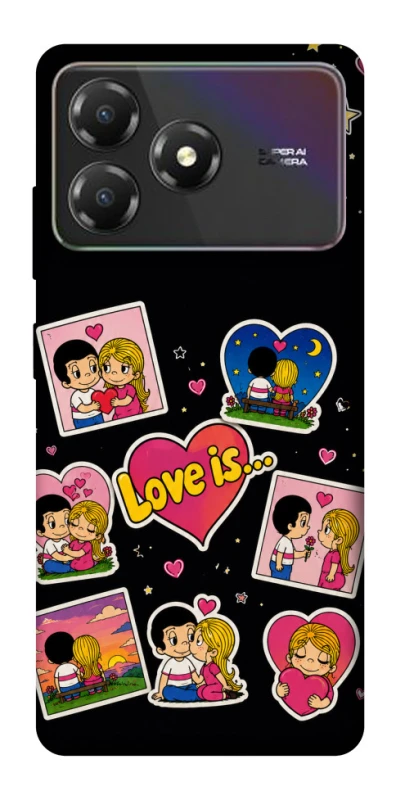 Чохол на ZTE Blade A36 Love is фото 1 з 1