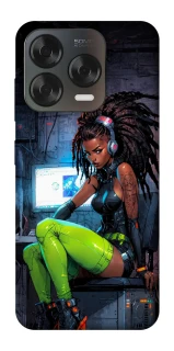 Чохол на ZTE Blade V70 Design Cyber girl фото 1 з 2