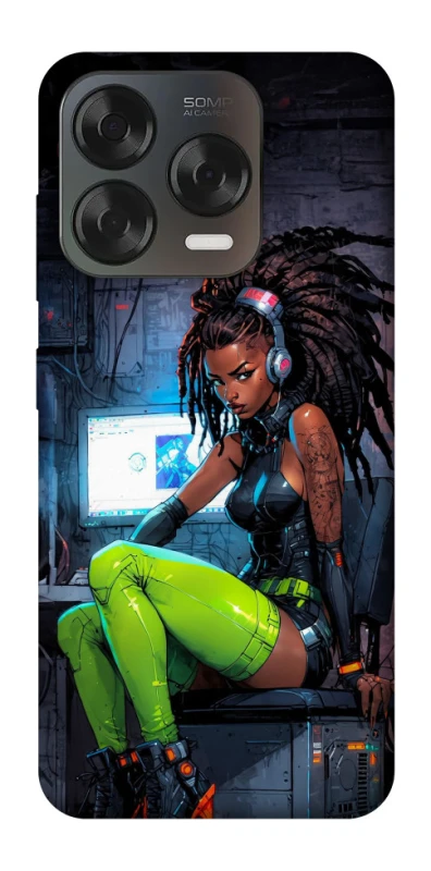 Чохол на ZTE Blade V70 Design Cyber girl фото 2 з 2