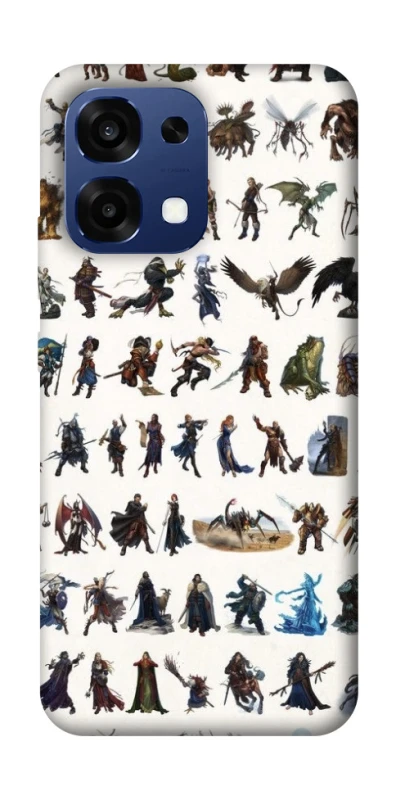 Чехол на Oppo A6 Pro 4G/5G Character Selection фото 1 из 2