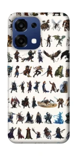 Чехол на Oppo A6 Pro 4G/5G Character Selection фото 1 из 2