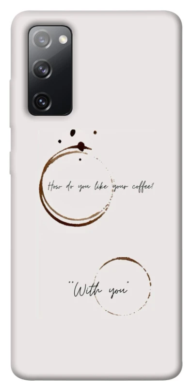 Чохол на Samsung Galaxy S20 FE Coffee with you фото 1 з 1
