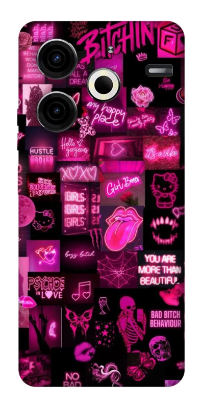 Чохол на TECNO Pova 6 Neo (LI6) Hot collage ver.8 фото 1 з 1