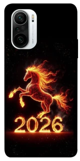 Чохол на Xiaomi Redmi K40 / K40 Pro / K40 Pro+ / Poco F3 Red Fire Horse ver.1 фото 1 з 1