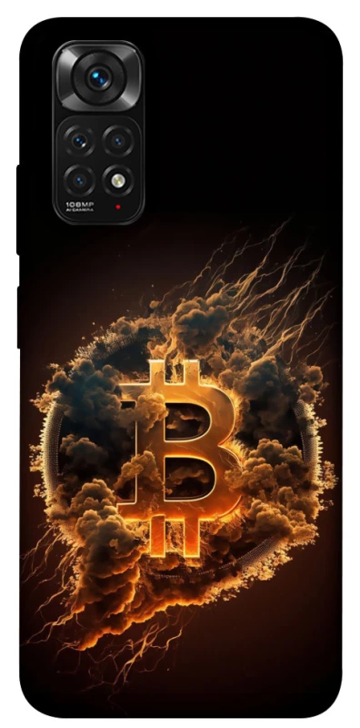 Чехол на Xiaomi Redmi Note 11 (Global) / Note 11S Smoky Bitcoin фото 1 из 1