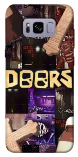 Чехол на Samsung G955 Galaxy S8 Plus Roblox doors dark mode фото 1 из 1