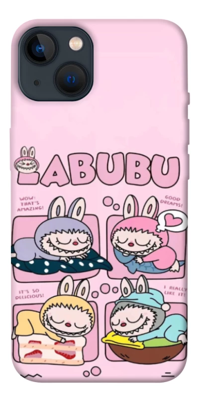 Чохол на Apple iPhone 13 (6.1") Labubu Dreams Collage фото 1 з 1