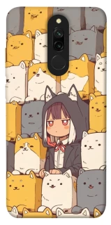 Чехол на Xiaomi Redmi 8 Like a cat фото 1 из 1