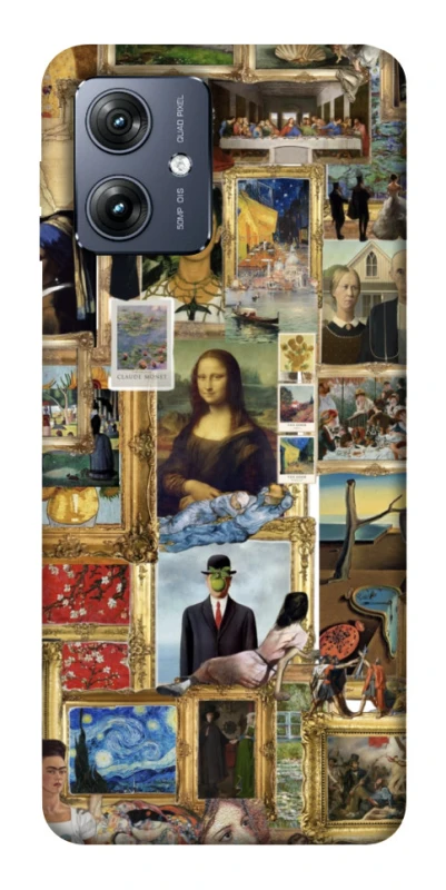 Чохол на Motorola Moto G54 Art collage ver.9 фото 1 з 1