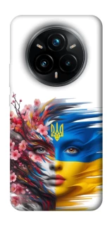 Чохол на Realme 14 Pro+ Flowering Ukraine фото 1 з 1