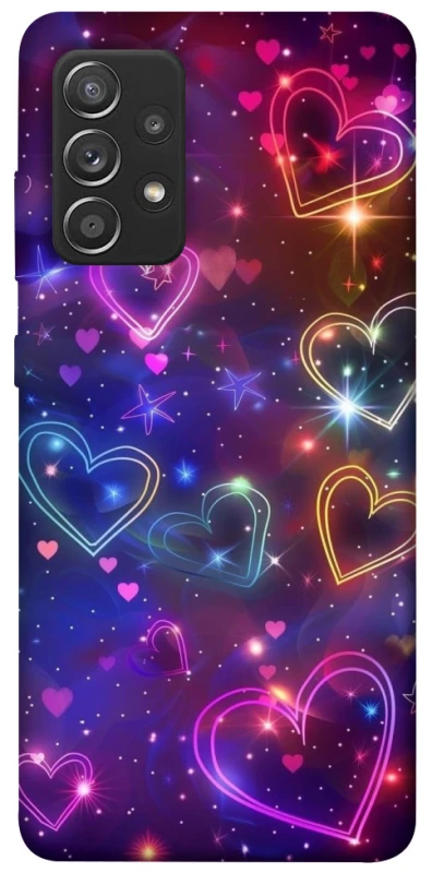 Чохол на Samsung Galaxy A52 4G / A52 5G Drawn hearts фото 1 з 1