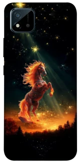 Чехол на Realme C20 Red Fire Horse ver.2 фото 1 из 1
