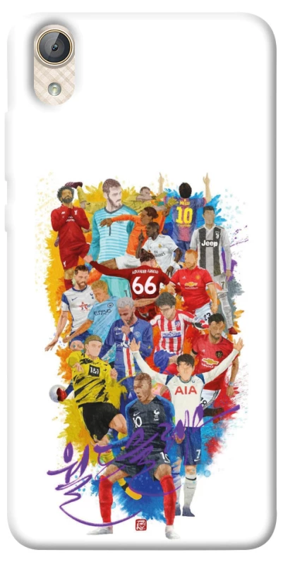 Чохол на Huawei Y6 II Football Abstract v2 фото 1 з 1