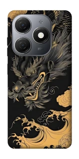 Чохол на TECNO Spark 20 gold dragon фото 1 з 1