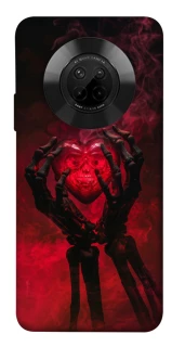 Чохол на Huawei Y9a Heart in the hands of a skeleton фото 1 з 1