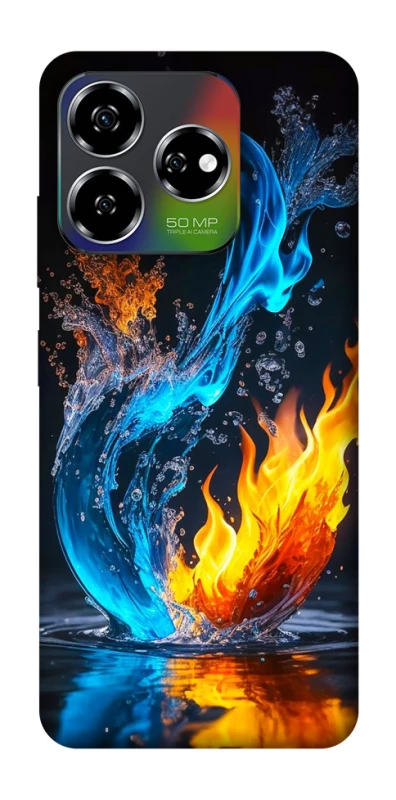 Чохол на ZTE Nubia V60 Water And Fire фото 1 з 1