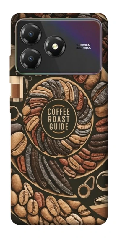 Чохол на ZTE Blade A36 Coffee roast guide фото 1 з 1