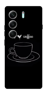 Чехол на Tecno Camon 40 Pro Black coffee фото 1 из 1