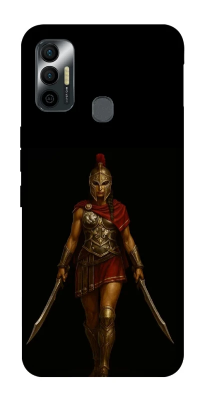 Чохол на TECNO Spark 7 Goddess of war ver.3 фото 1 з 1