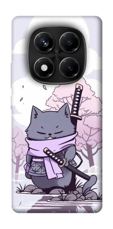 Чохол на Xiaomi Redmi Note 14 Pro 4G Samurai cat фото 1 з 1