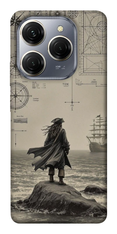 Чохол на TECNO Spark 20 Pro Captain Jack Sparrow фото 1 з 1