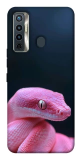 Чехол на TECNO Camon 17 Розовая Змея фото 1 из 1