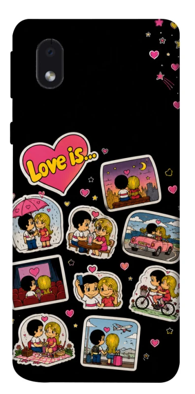 Чехол на Samsung Galaxy M01 Core / A01 Core Love is ver.3 фото 1 из 1