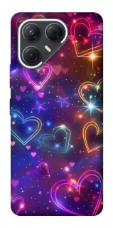 Чохол на TECNO Pova 7 Drawn hearts фото 1 з 1