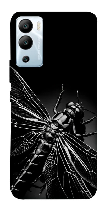 Чехол на Infinix Hot 12i Black dragonfly фото 1 из 1