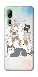 Чехол на ZTE Axon 10 Pro Funny Pets ver.2 фото 1 из 1