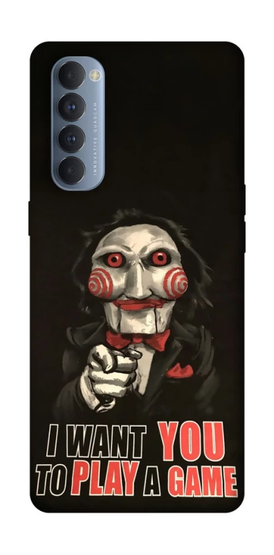 Чехол на Oppo Reno 4 Pro Play a Game фото 1 из 1