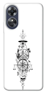 Чехол на Oppo A17 Tattoo ver.7 фото 1 из 1