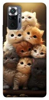 Чехол на Xiaomi Redmi Note 10 Pro Чехол Kittie Love v2 фото 1 из 1