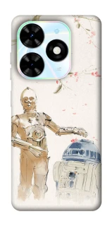 Чохол на TECNO Spark Go 2024 Star Wars robots фото 1 з 1