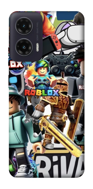 Чохол на Motorola Moto G35 Roblox collage ver.1 фото 1 з 1